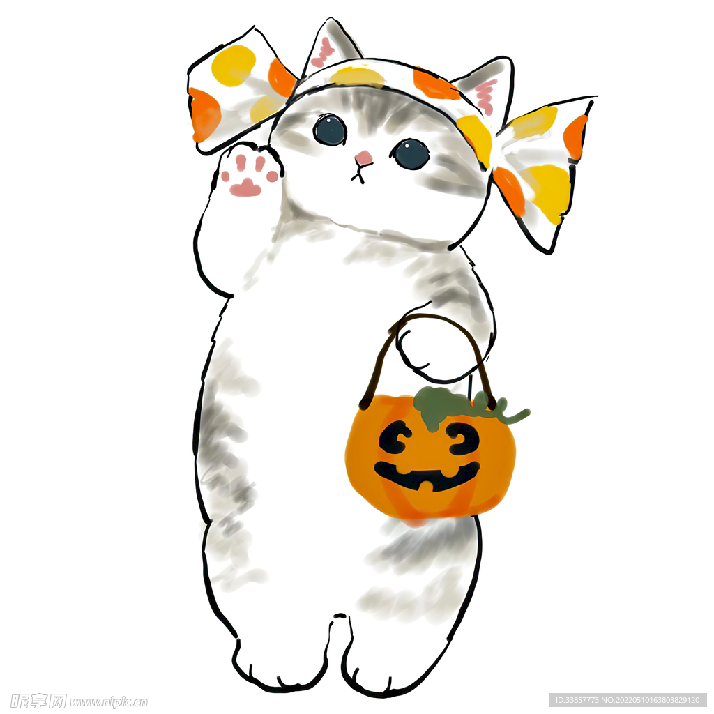 彩绘猫咪