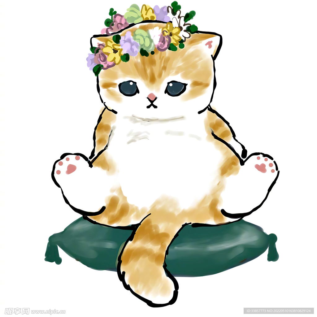 彩绘猫咪