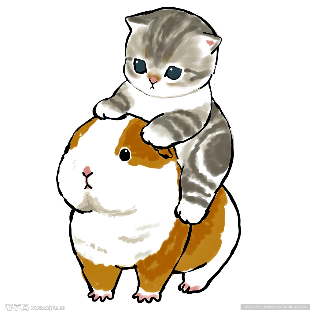 彩绘猫咪