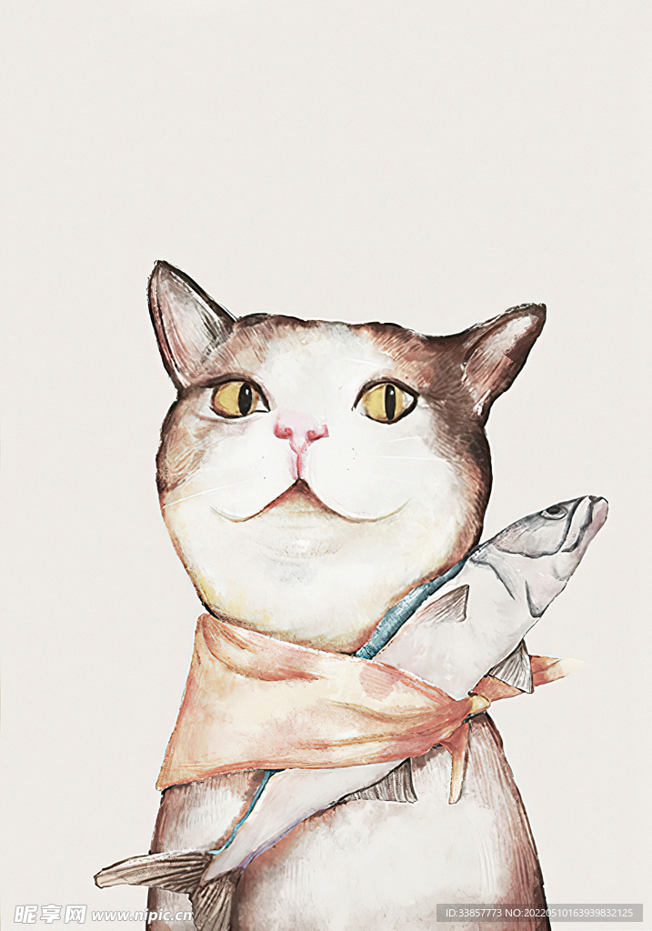 彩绘猫先生