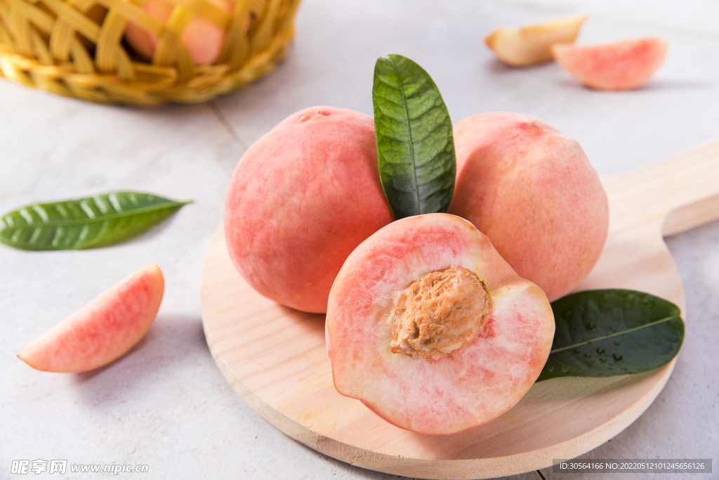 新鲜水蜜桃水果