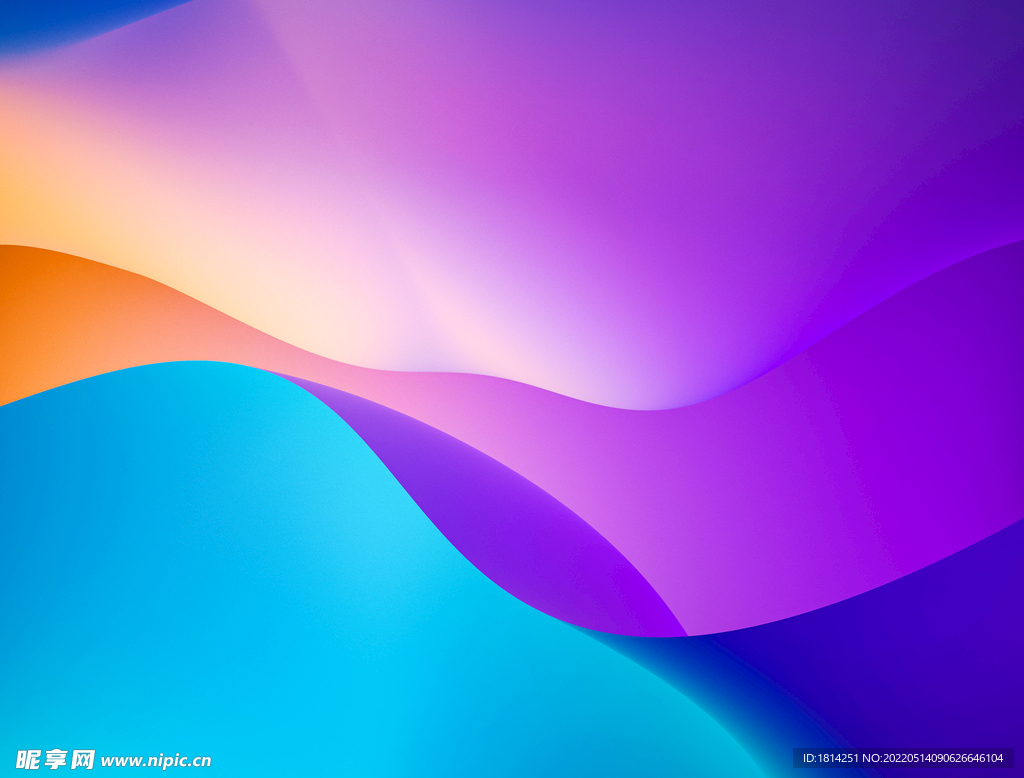 彩色渐变线条背景