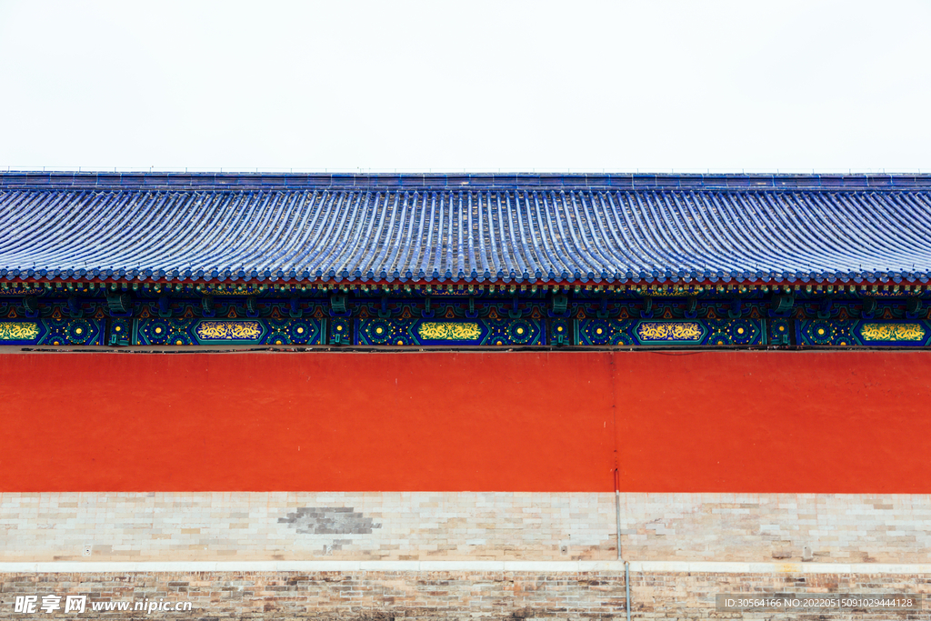 户外中式复古城墙