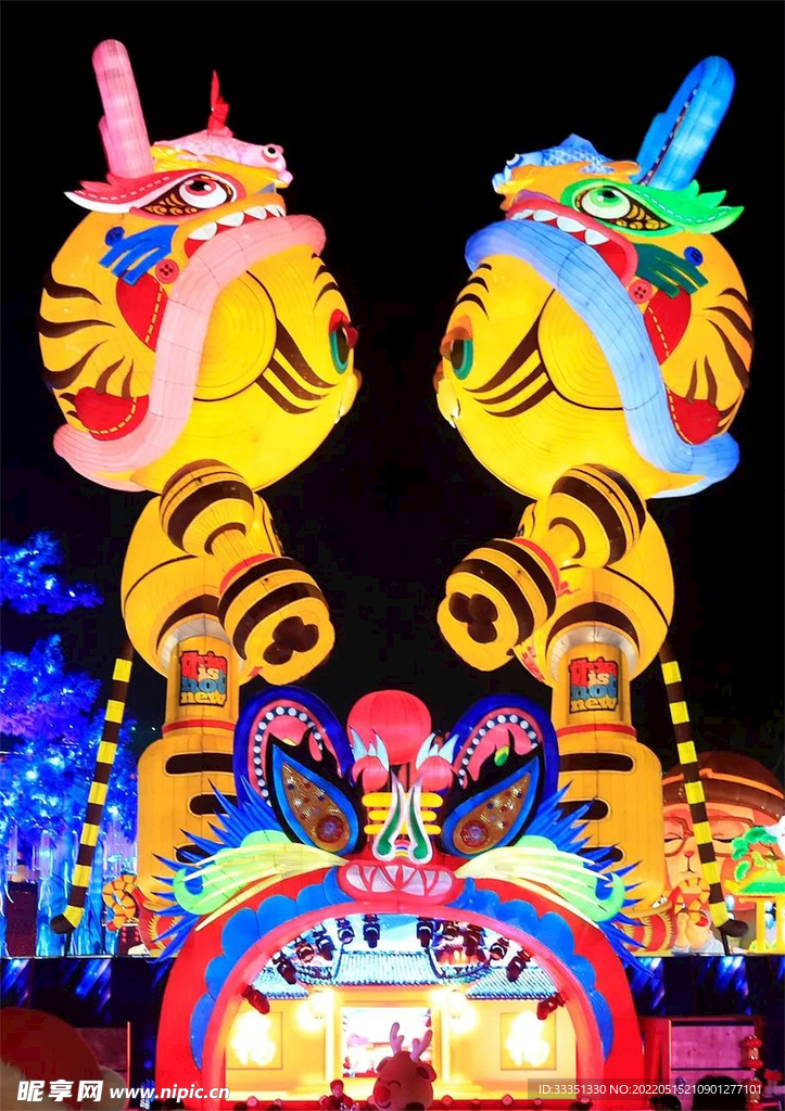  自贡灯展  
