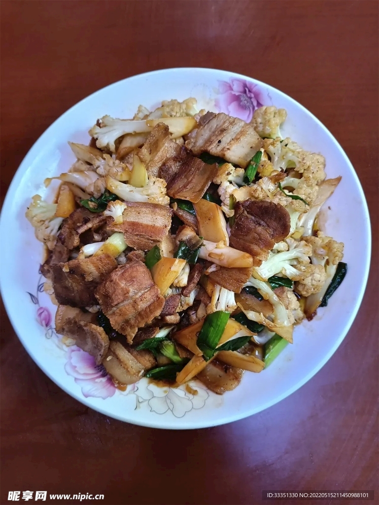 花菜炒腊肉