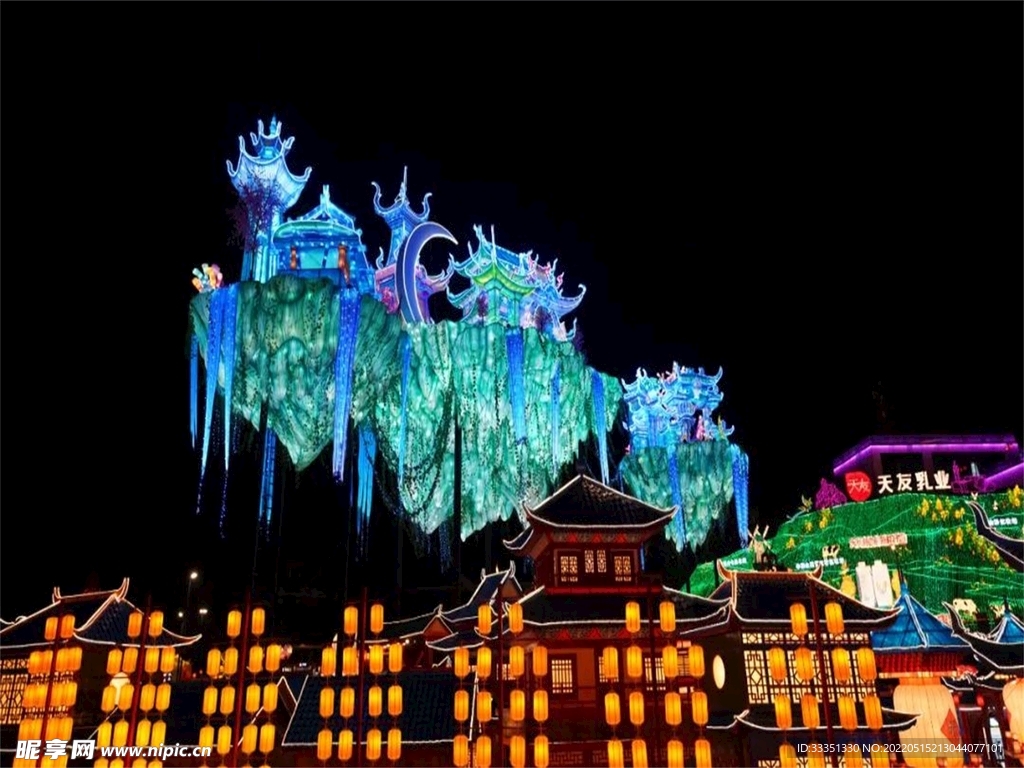  自贡灯展