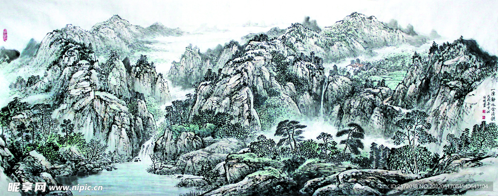 一潭静水含清韵