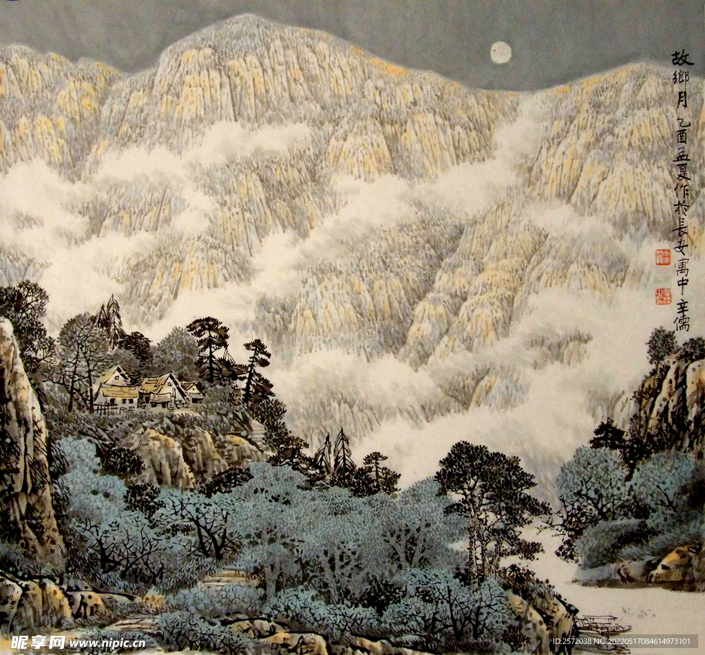 故乡月