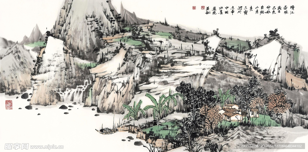 晴江春暧