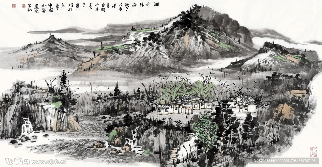 湘水浮春