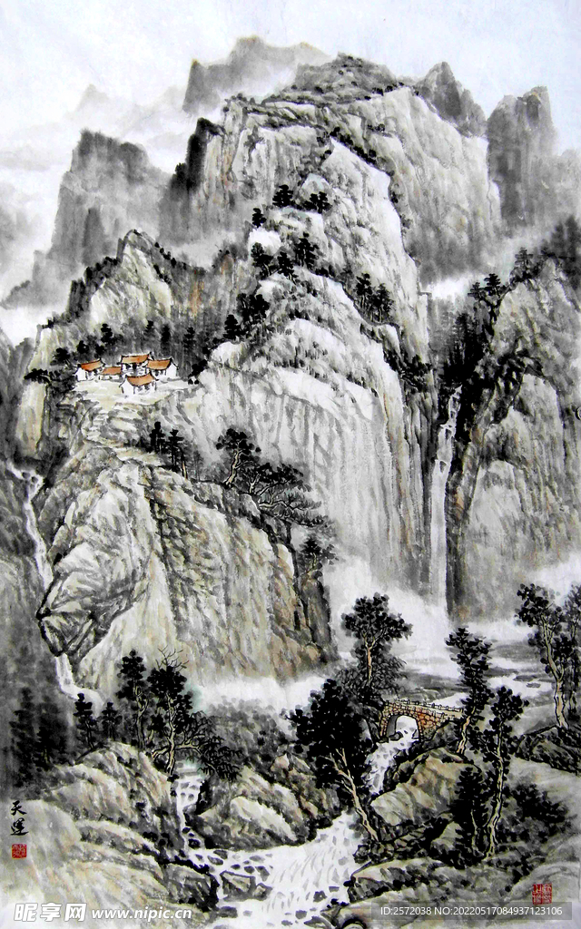山崖人家