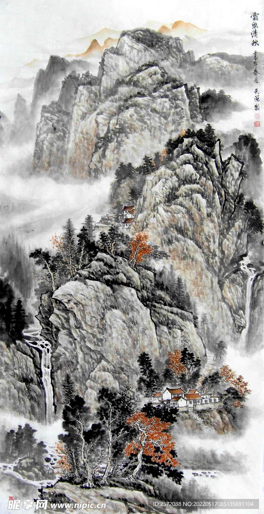 霜染清秋