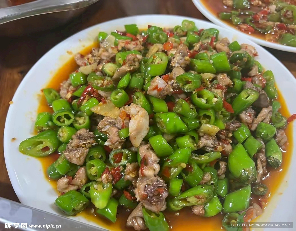 青椒炒鸡
