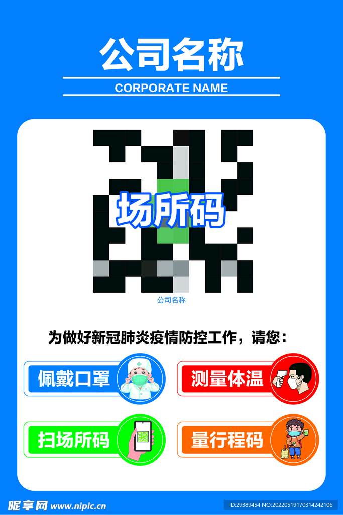 场所码