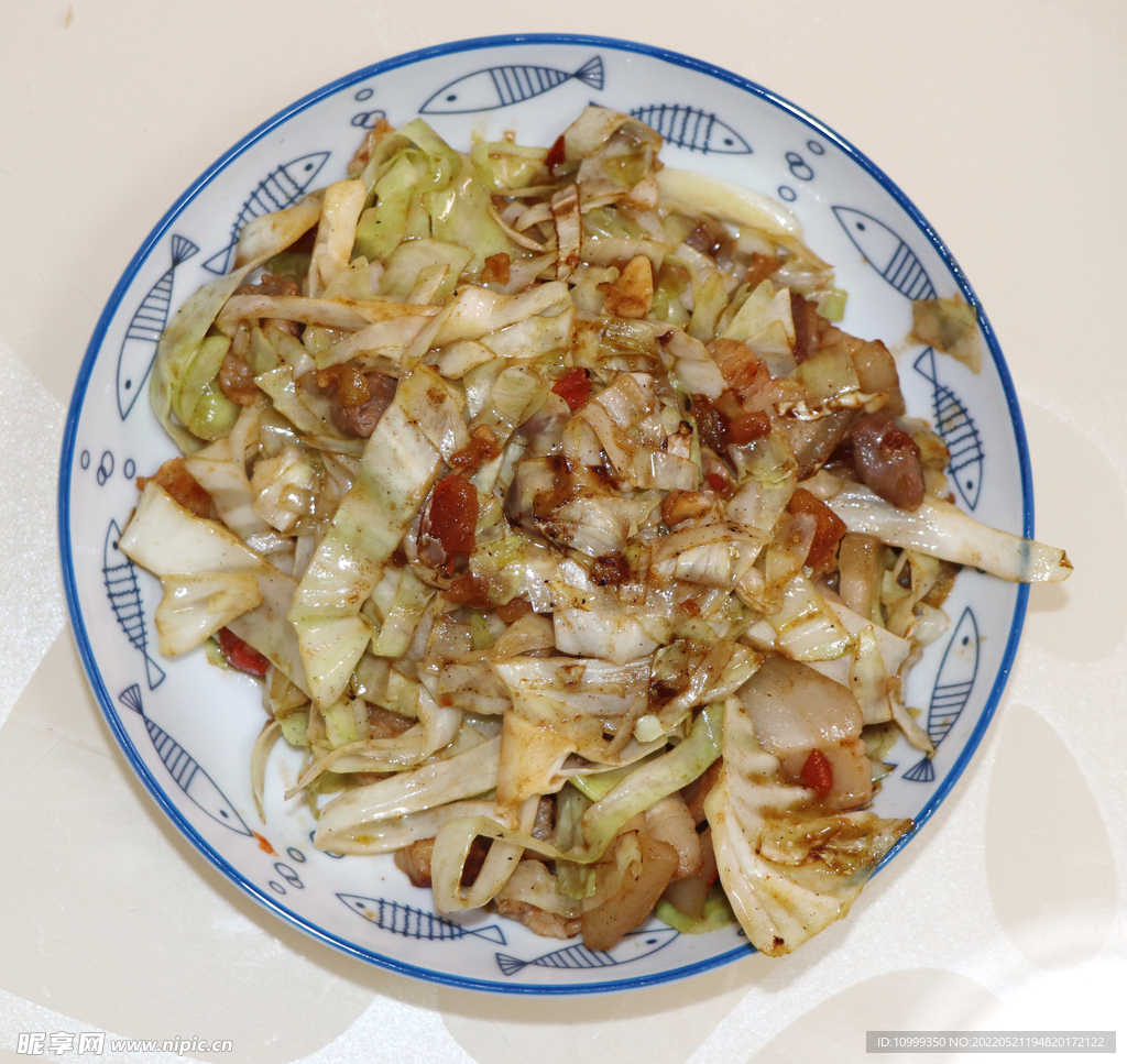  炒包菜