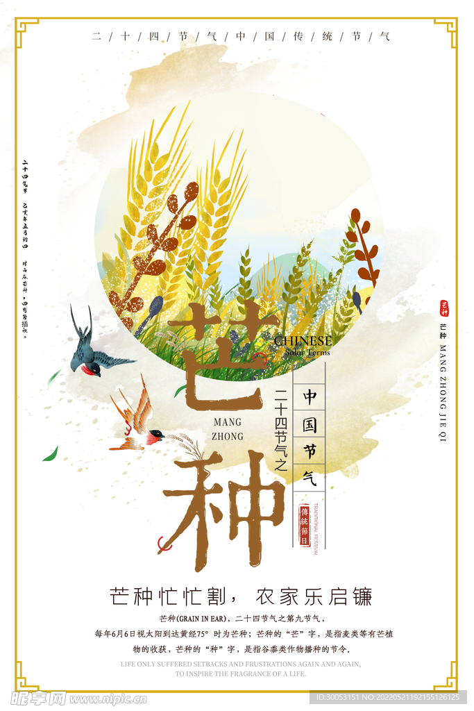 芒种海报
