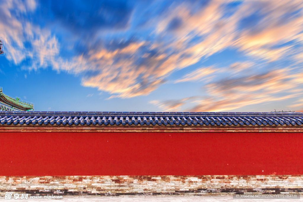 户外中式复古城墙