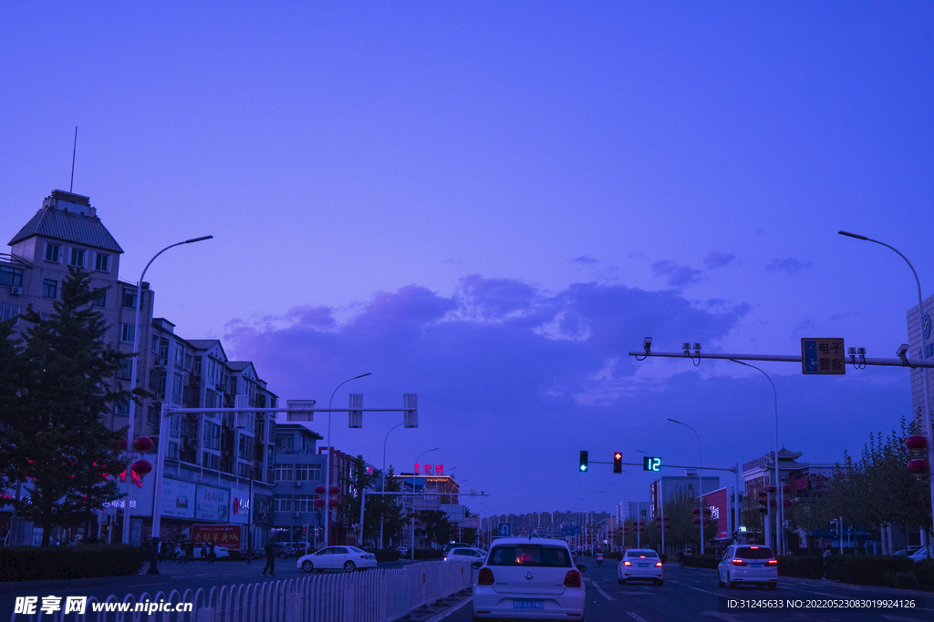 晚霞