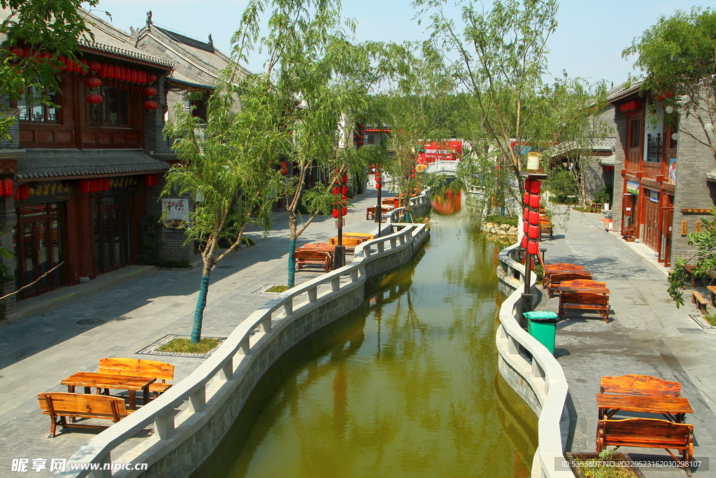 仿古街道