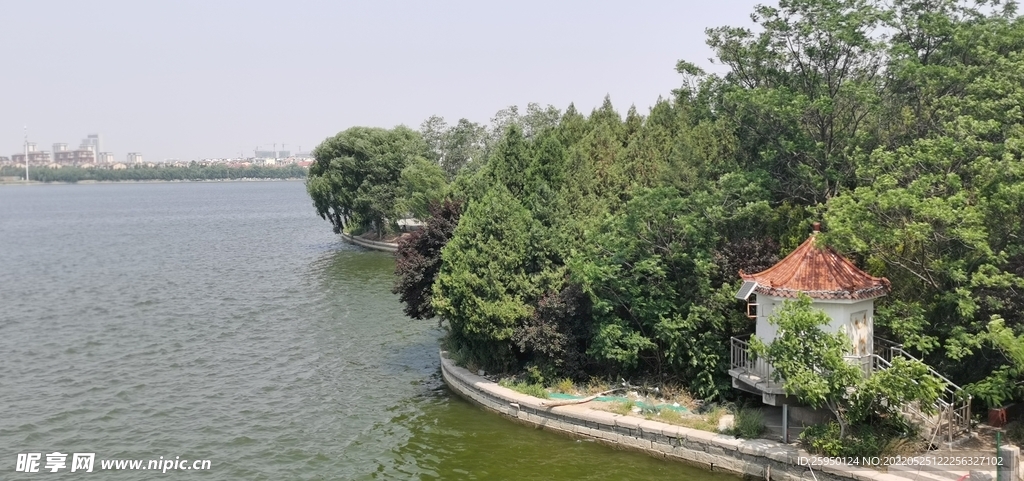 青云湖一角