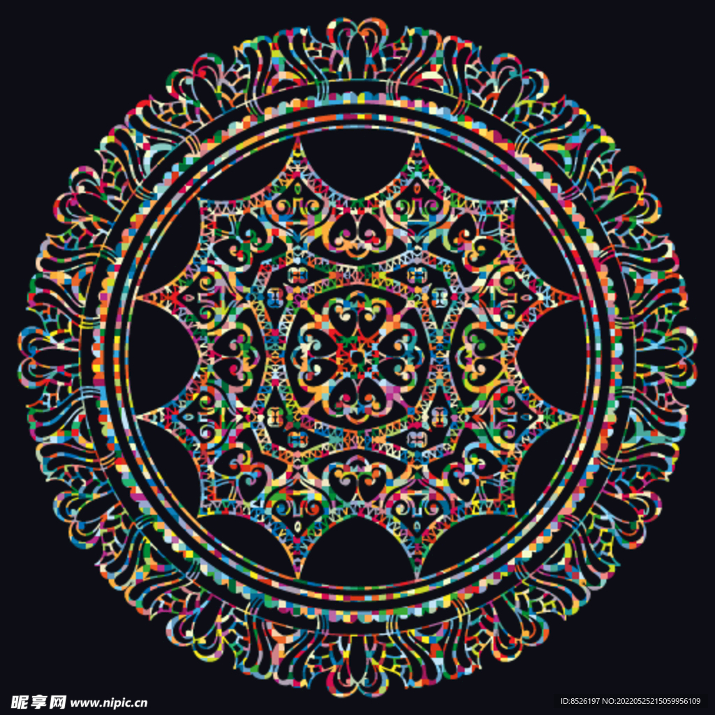 欧式花纹