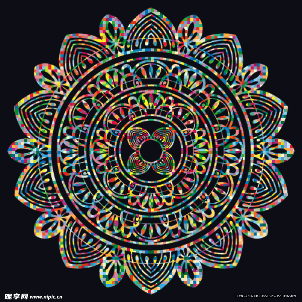 欧式花纹