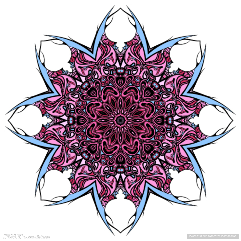 欧式花纹