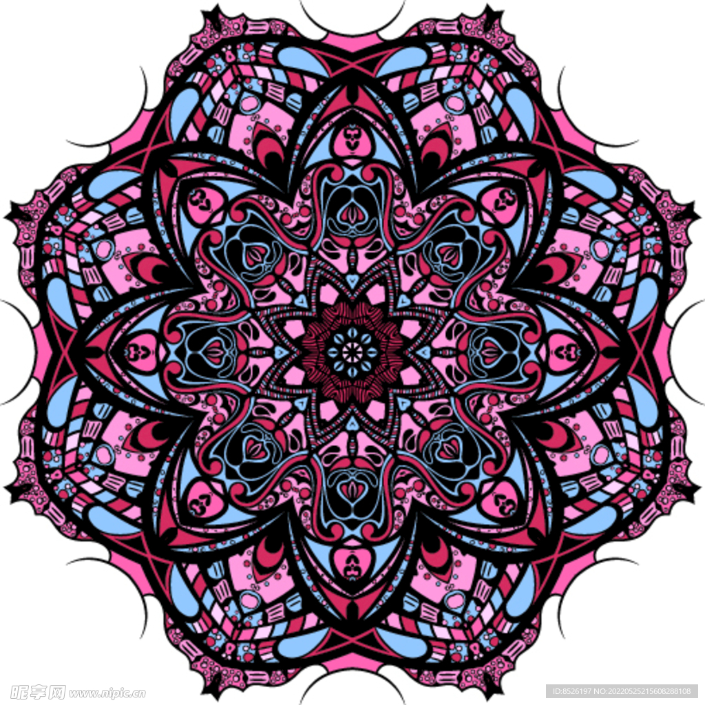 欧式花纹