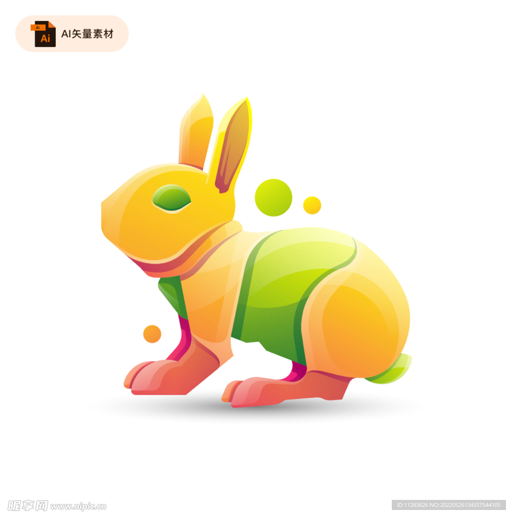 艺术兔子图标