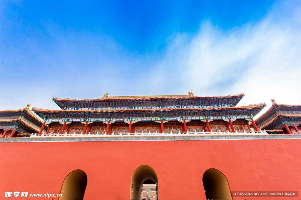 户外复古城墙建筑