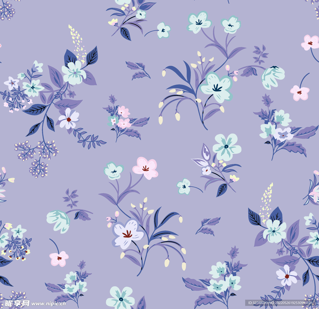 小紫花