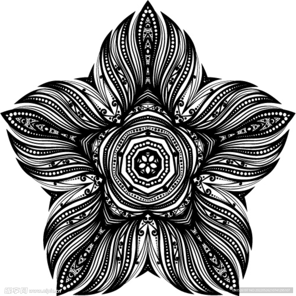 欧式花纹