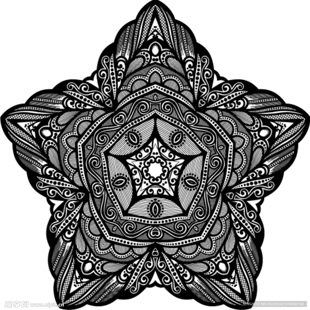 欧式花纹