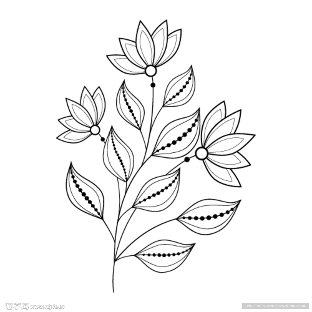 欧式花纹