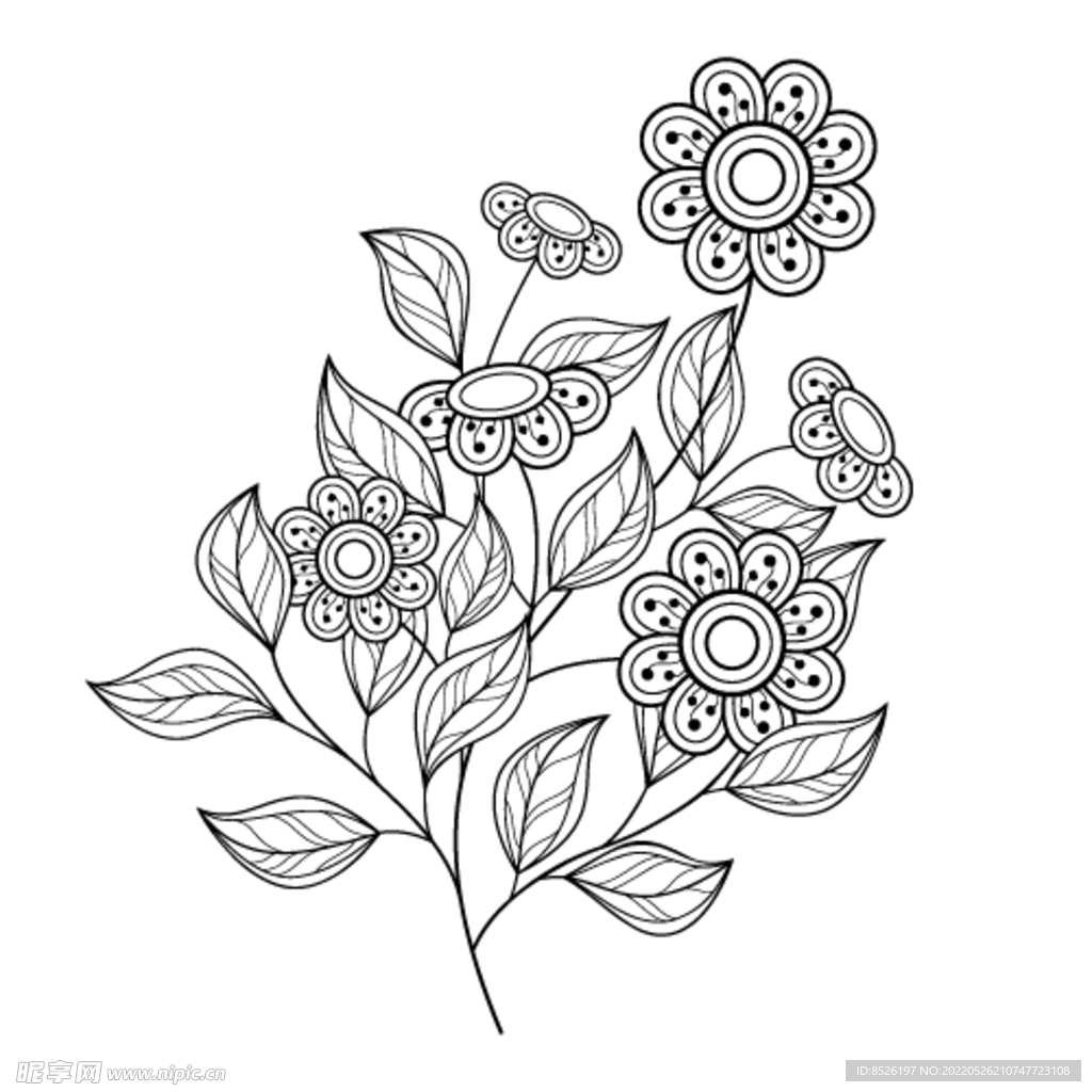 欧式花纹