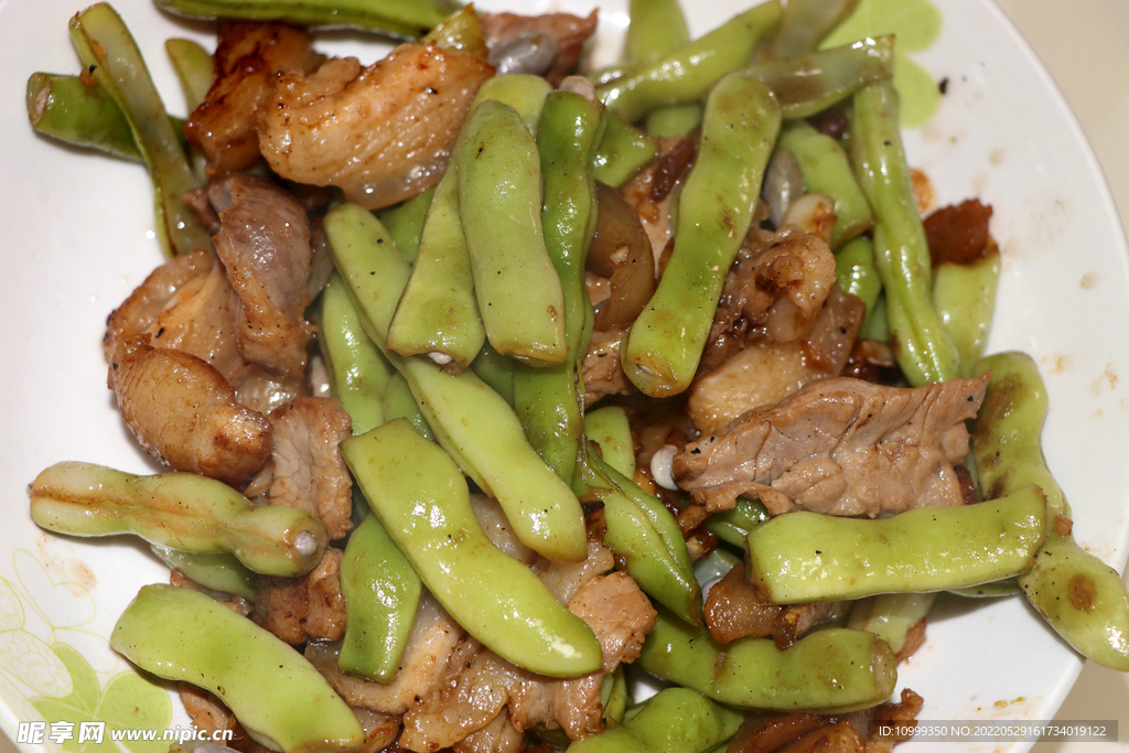 四季豆炒肉