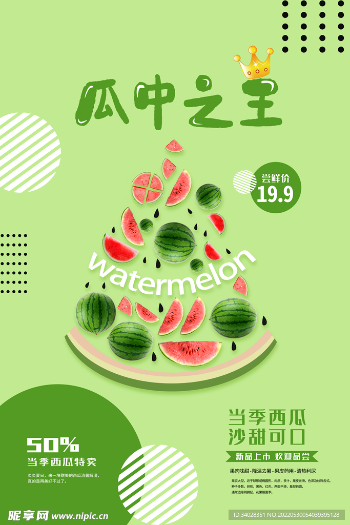 西瓜海报