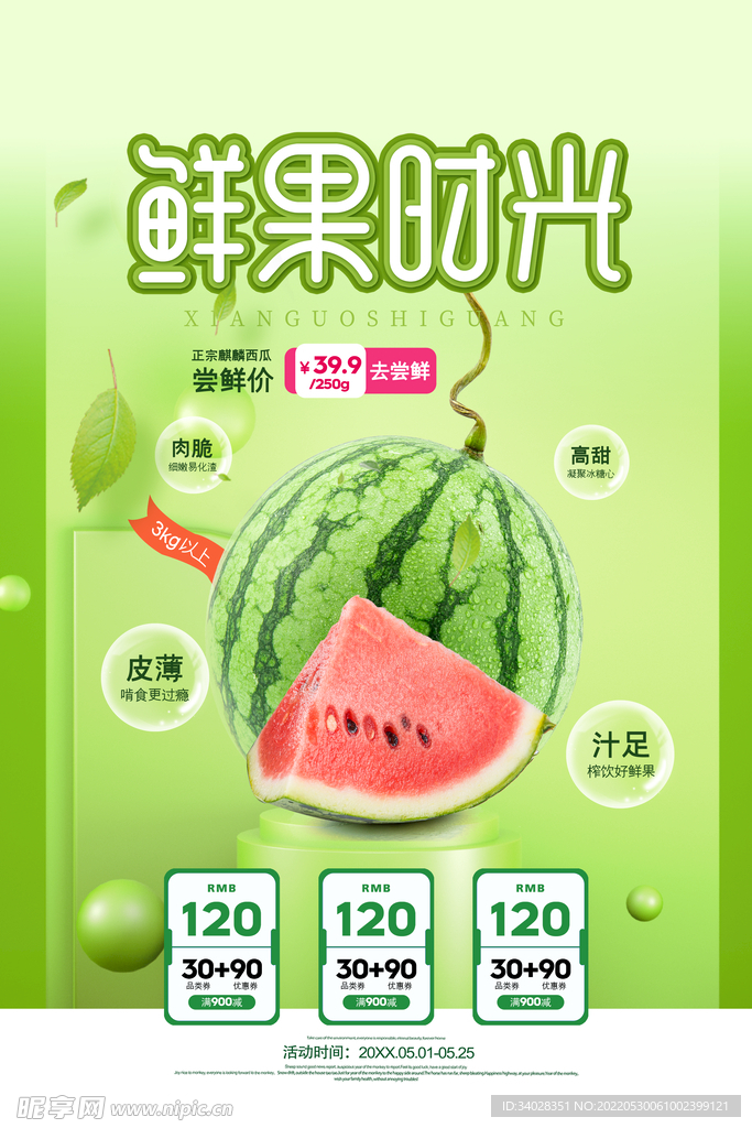 西瓜海报