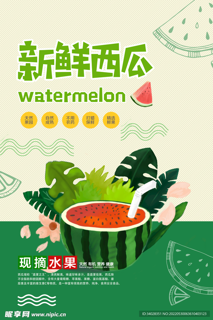 西瓜海报
