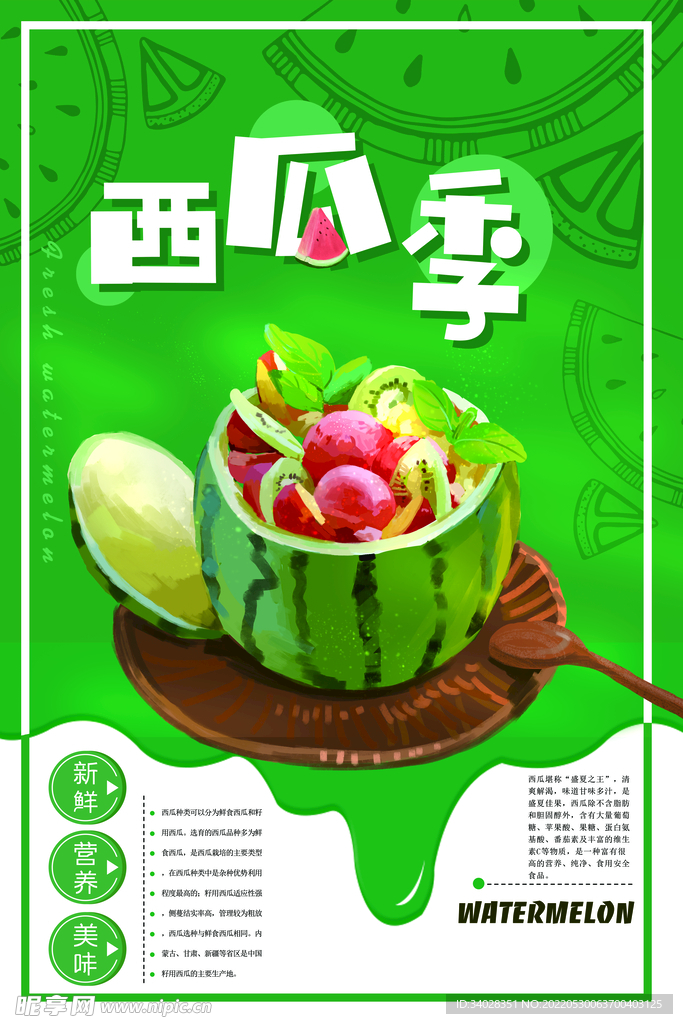 西瓜海报