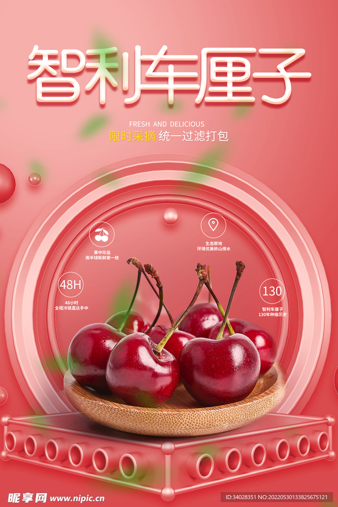 车厘子海报