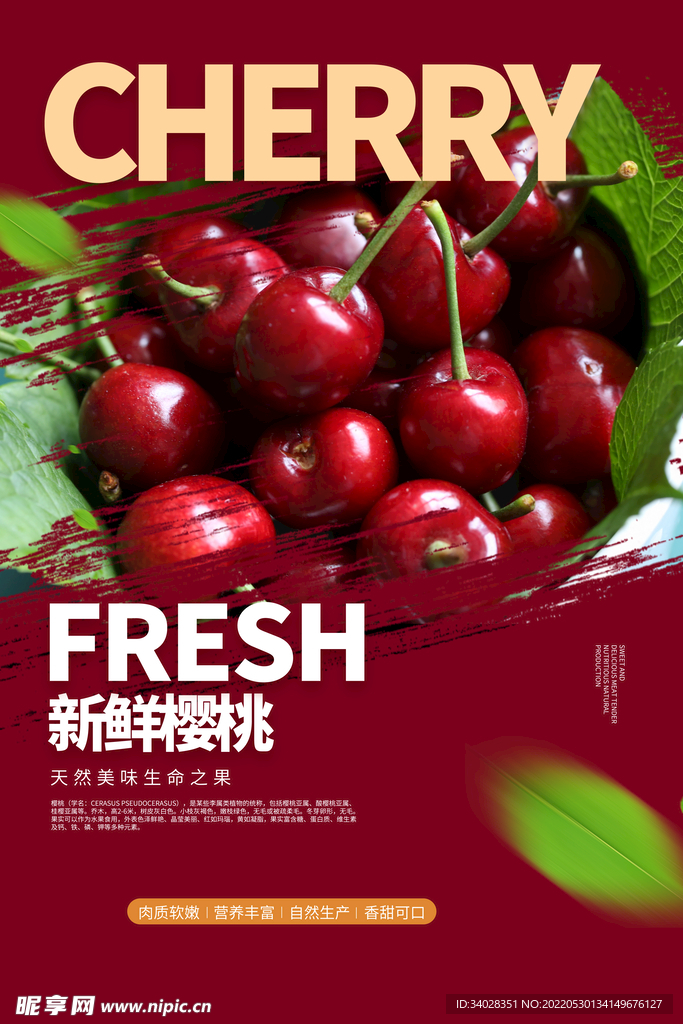 樱桃海报
