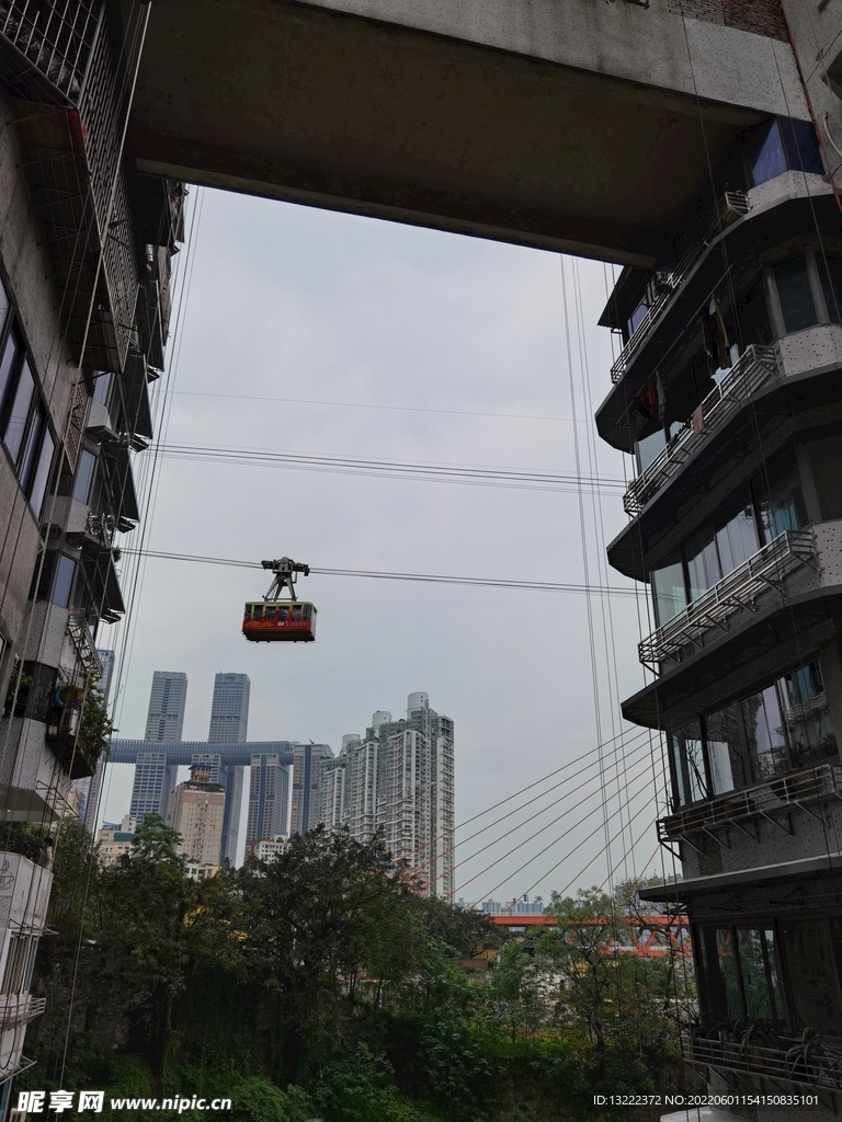 重庆森林 白象居 长江索道 