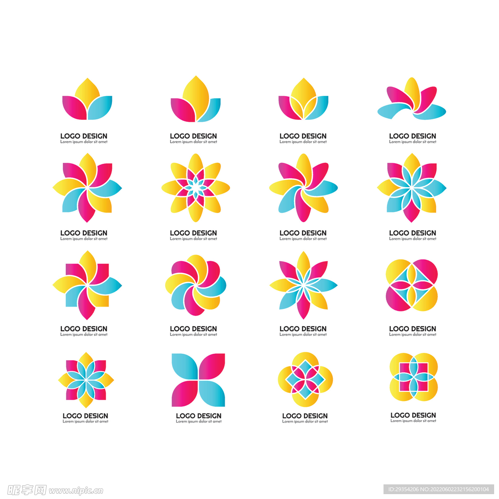 几何图形公司logo图片