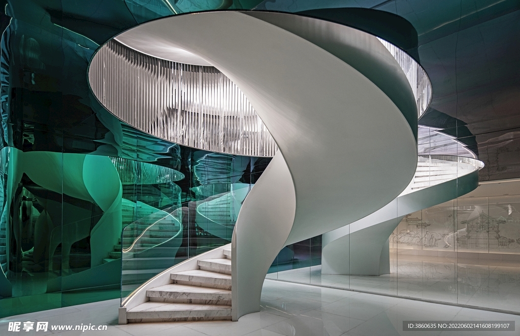 酒店楼梯创意空间