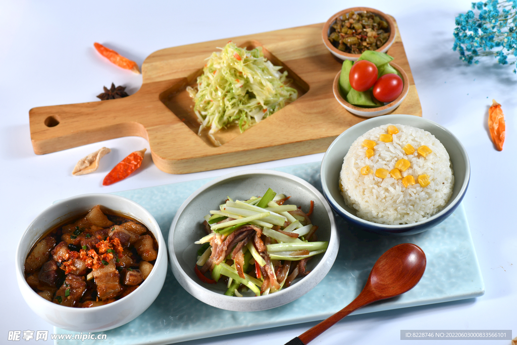 豉椒五花肉套餐