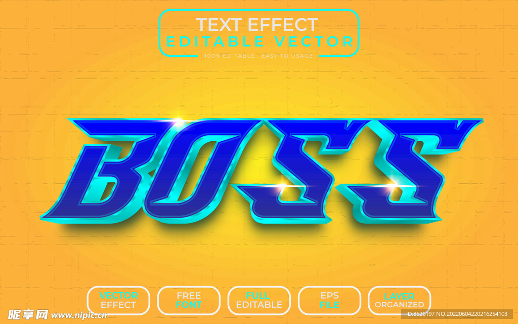3D字体设计