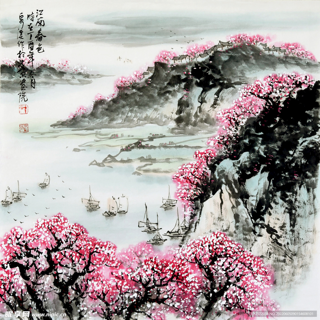 江南春色
