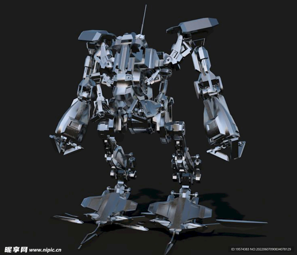 C4D模型机甲机器人