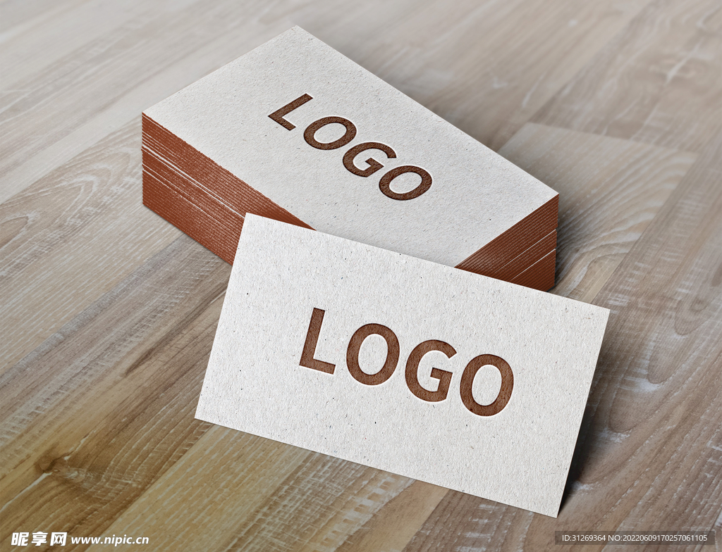 logo样机卡片